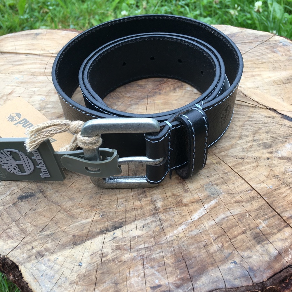Timberland Black men belt